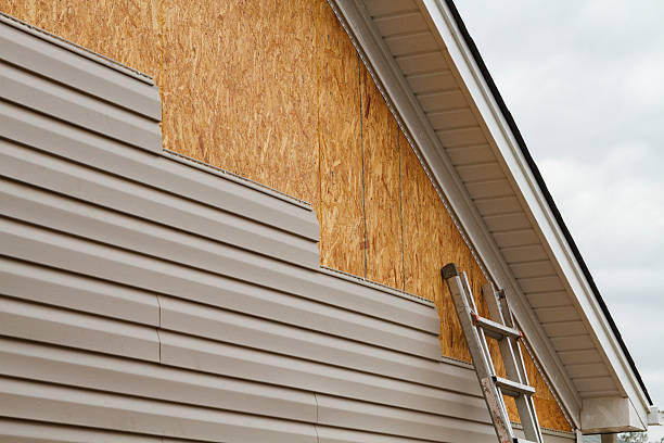 Professional Vinyl Siding technician working in Palmetto, GA